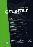conception de la brochure Tarif Gilbert 2011
